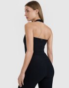 4F Crop top slim unicolor pentru femei | Anna Lewandowska - M