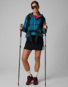 4F Fustă trekking cu uscare rapidă pentru femei - neagră XS