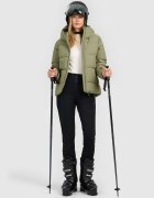 4F Geacă de schi membrana 5000 pentru femei - kaki XL
