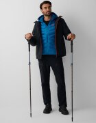 4F Geacă de trekking cu membrană 10000 pentru bărbați - neagră M