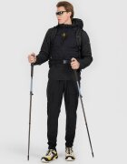 4F Geacă de trekking cu umplutura Primaloft Silver pentru bărbați - neagră M