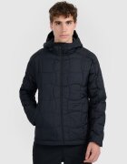 4F Geacă de trekking din puf cu umplutura PrimaLoft Silver pentru bărbați - neagră XL