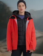 4F Geacă de trekking din puf cu umplutura PrimaLoft Silver pentru femei - neagră M