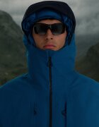 4F Geacă de trekking impermeabilă membrana 20000 pentru bărbați - albastră S