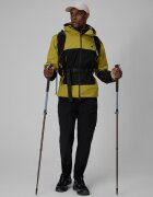 4F Geacă de trekking PRO cu membrană 15000 pentru bărbați - galbenă XL