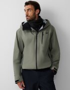 4F Geacă de trekking PRO impermeabilă cu membrană 20000 pentru bărbați - khaki L