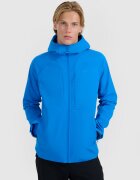 4F Geacă softshell anti-vânt membrană 10000 pentru bărbați - albastră XXL