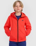4F Geacă softshell anti-vânt membrană 5000 pentru băieți - roșie 164