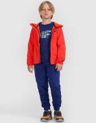 4F Geacă softshell anti-vânt membrană 5000 pentru băieți - roșie 164