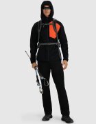 4F Geacă softshell anti-vânt membrană 8000 pentru bărbați - neagră XXL