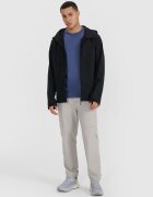 4F Geacă softshell anti-vânt membrană 8000 pentru bărbați - neagră XXL
