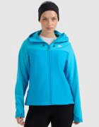 4F Geacă softshell anti-vânt membrana 8000 pentru femei - albastră XS