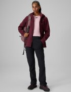 4F Geacă softshell cu membrană windproof 8000 pentru femei - burgundy XL