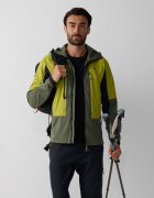 4F Geacă softshell PRO rezistentă la vânt cu membrană 10000 pentru bărbați - verde XXL