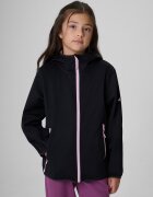 4F Geacă softshell rezistentă la vânt cu membrană 5000 pentru fete - neagră 128