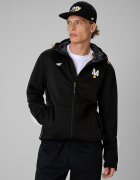 4F Geacă softshell rezistentă la vânt cu membrană 5000 unisex | Drift Masters - neagră M