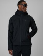 4F Geacă softshell rezistentă la vânt cu membrană 8000 pentru bărbați - neagră 3XL