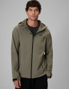 4F Geacă softshell rezistentă la vânt cu membrană 8000 pentru bărbați - olive L