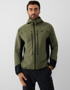 4F Geacă softshell rezistentă la vânt pentru bărbați - khaki L