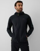 4F Geacă softshell rezistentă la vânt pentru bărbați - neagră L