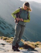 4F Geacă softshell rezistentă la vânt pentru femei - olive XL