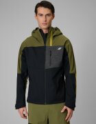 4F Geacă softshell rezistentă la vânt PRO cu membrană 10000 pentru bărbați - khaki S