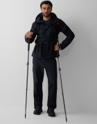4F Geacă trekking cu membrană 10000 pentru bărbați - neagră S