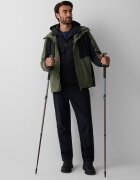 4F Geacă trekking cu umplutură Primaloft Silver pentru bărbați - neagră S