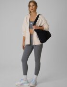 4F Hanorac de trening loose cu glugă pentru femei - crem S