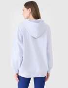 4F Hanorac de trening oversize fără fermoar cu glugă pentru femei - M/L
