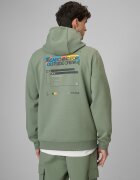 4F Hanorac de trening regular cu glugă bărbați - khaki XXL