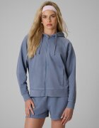 4F Hanorac de trening relaxed cu glugă pentru femei - denim M