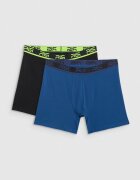 4F Lenjerie boxeri (2-pack) pentru bărbați x Robert Lewandowski - neagră S