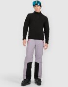 4F Lenjerie termică din fleece (bluză) pentru bărbați - neagră XL