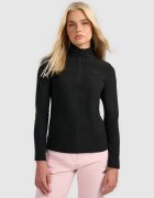 4F Lenjerie termică din polar (bluză) pentru femei - neagră XL