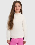 4F Lenjerie termică din polar (bluză) pentru fete - albă 134/140 (8-10 ani)