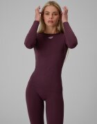 4F Lenjerie termică fără cusături (sus) pentru femei - burgundy XL/XXL