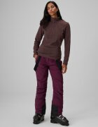 4F Lenjerie termică fleece (sus) pentru femei - maro XS