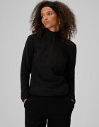 4F Lenjerie termică fleece (sus) pentru femei - neagră M