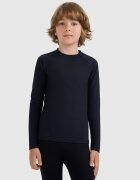 4F Lenjerie termică izolată (bluză) pentru copii - neagră 122/128 (6-8 ani)