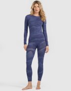 4F Lenjerie termoactivă fără cusături (bluză) pentru femei - albastră XS/S