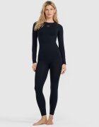 4F Lenjerie termoactivă fără cusături (bluză) pentru femei - neagră M/L