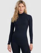 4F Lenjerie termoactivă fără cusături (bluză) pentru femei - neagră M/L