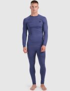 4F Lenjerie termoactivă fără cusături (colanți) pentru bărbați - S/M