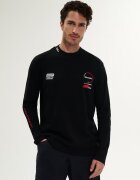 4F Longsleeve relaxed cu imprimeu bărbați - XL