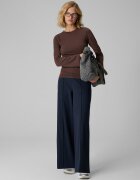 4F Longsleeve slim pentru femei - maro L