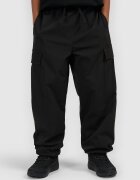 4F Pantaloni casual cargo pentru băieți - negri 122/128 (6-8 ani)