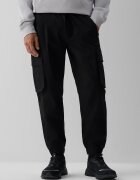 4F Pantaloni casual cargo pentru bărbați - negri M