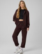 4F Pantaloni cu crac larg cu modal pentru femei - maro XXL