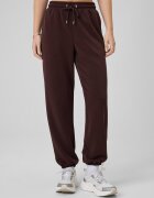 4F Pantaloni cu crac larg cu modal pentru femei - maro XXL